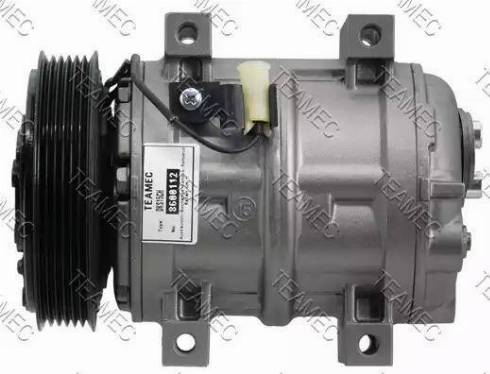 Teamec 8600112 - Компрессор кондиционера autospares.lv