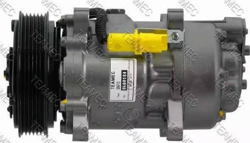 Teamec 8600184 - Компрессор кондиционера autospares.lv