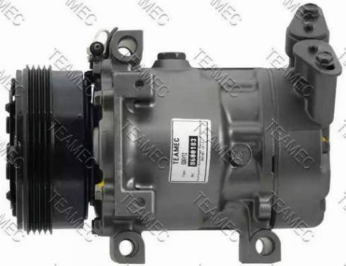 Teamec 8600183 - Компрессор кондиционера autospares.lv