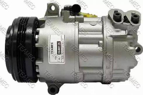 Teamec 8600126 - Компрессор кондиционера autospares.lv