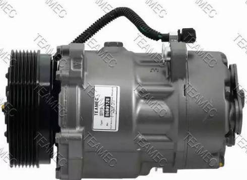 Teamec 8600128 - Компрессор кондиционера autospares.lv