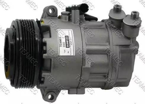 Teamec 8600123 - Компрессор кондиционера autospares.lv