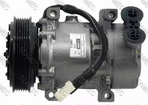 Teamec 8600122 - Компрессор кондиционера autospares.lv