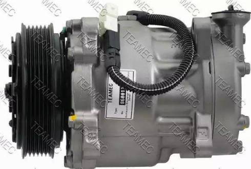 Teamec 8600172 - Компрессор кондиционера autospares.lv