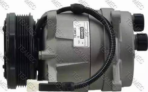 Teamec 8600256 - Компрессор кондиционера autospares.lv