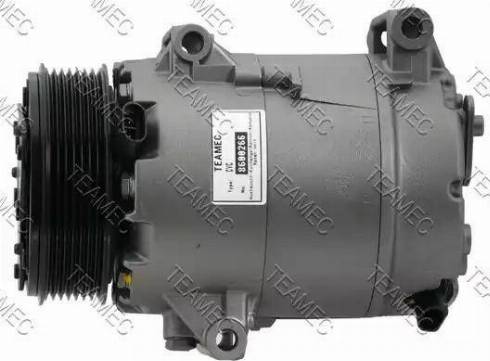 Teamec 8600266 - Компрессор кондиционера autospares.lv