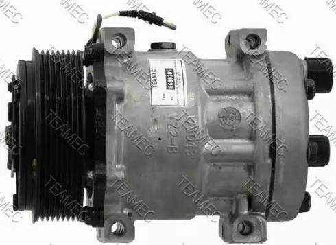 Teamec 8600205 - Компрессор кондиционера autospares.lv