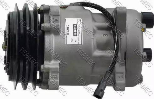 Teamec 8600231 - Компрессор кондиционера autospares.lv