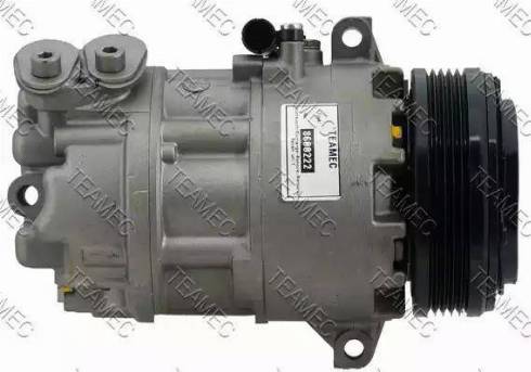 Teamec 8600222 - Компрессор кондиционера autospares.lv