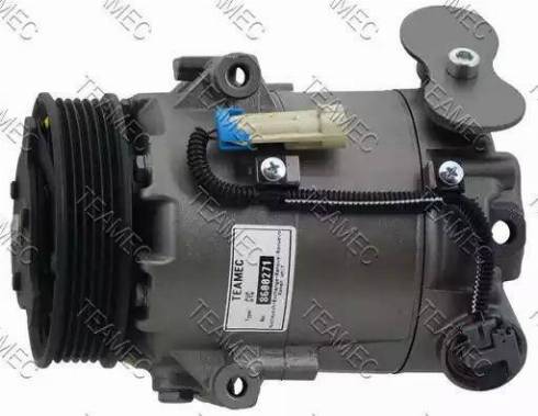 Teamec 8600271 - Компрессор кондиционера autospares.lv