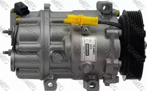 Teamec 8608550 - Компрессор кондиционера autospares.lv