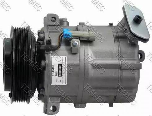 Teamec 8608603 - Компрессор кондиционера autospares.lv