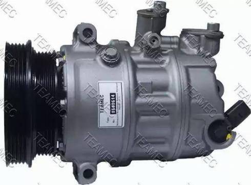 Teamec 8608614 - Компрессор кондиционера autospares.lv