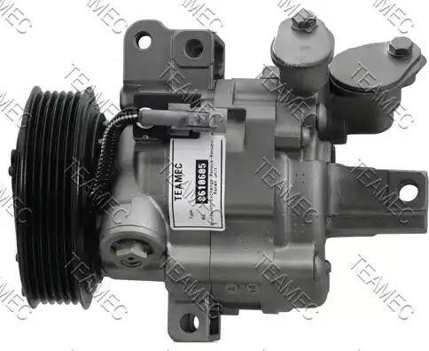 Teamec 8610605 - Компрессор кондиционера autospares.lv