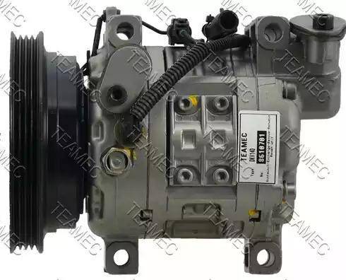 Teamec 8610701 - Компрессор кондиционера autospares.lv