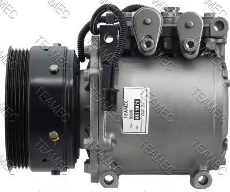 Teamec 8611071 - Компрессор кондиционера autospares.lv