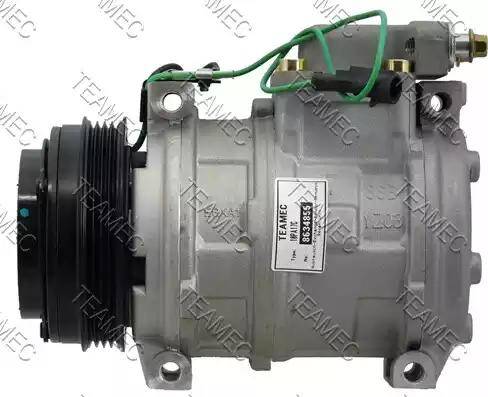 Teamec 8634855 - Компрессор кондиционера autospares.lv