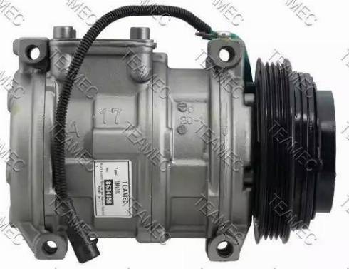 Teamec 8634856 - Компрессор кондиционера autospares.lv