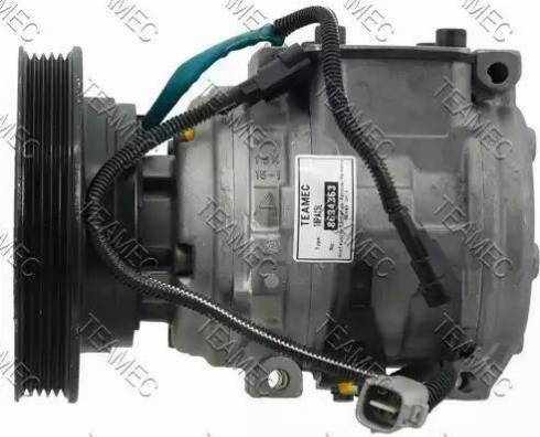 Teamec 8634363 - Компрессор кондиционера autospares.lv