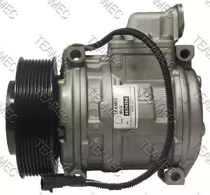 Teamec 8634254 - Компрессор кондиционера autospares.lv