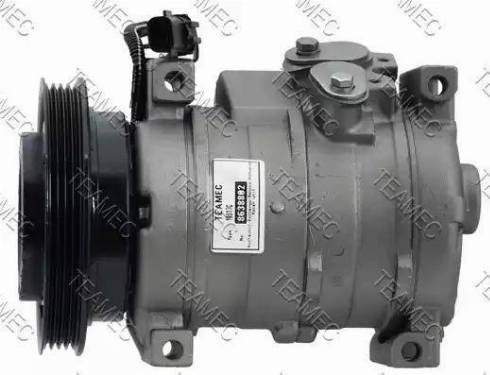 Teamec 8638802 - Компрессор кондиционера autospares.lv