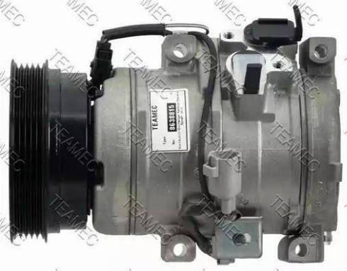 Teamec 8638815 - Компрессор кондиционера autospares.lv