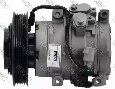 Teamec 8638798 - Компрессор кондиционера autospares.lv