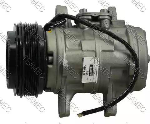 Teamec 8633311 - Компрессор кондиционера autospares.lv