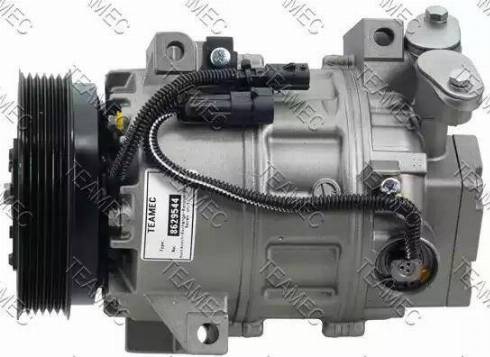 Teamec 8629544 - Компрессор кондиционера autospares.lv