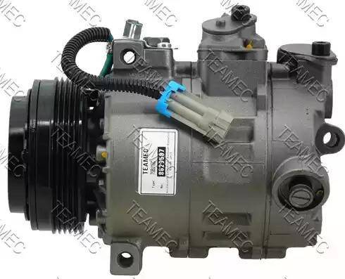 Teamec 8629507 - Компрессор кондиционера autospares.lv