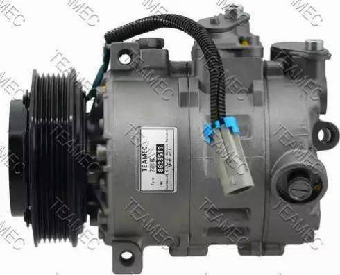 Teamec 8629513 - Компрессор кондиционера autospares.lv