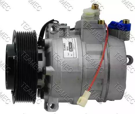 Teamec 8629531 - Компрессор кондиционера autospares.lv