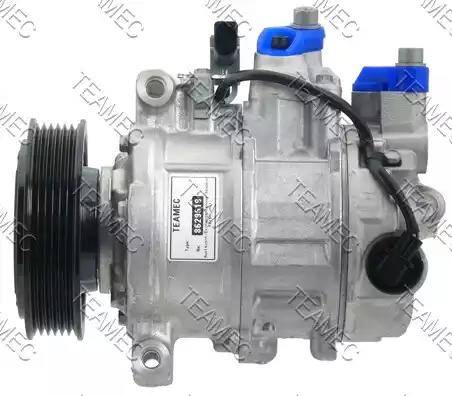 Teamec 8629619 - Компрессор кондиционера autospares.lv