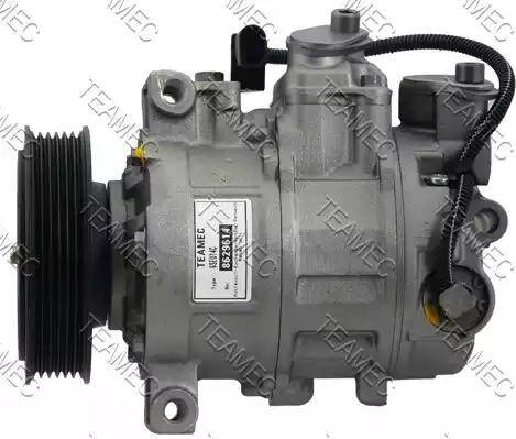 Teamec 8629614 - Компрессор кондиционера autospares.lv