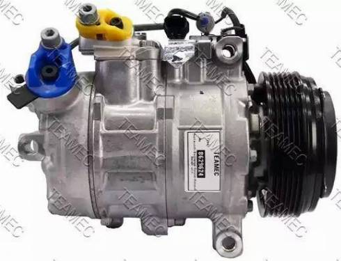 Teamec 8629624 - Компрессор кондиционера autospares.lv