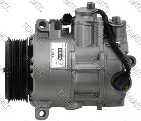 Teamec 8629620 - Компрессор кондиционера autospares.lv