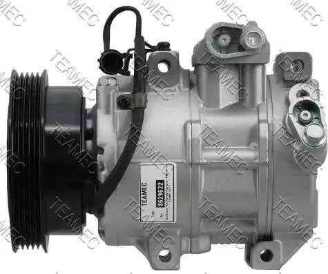 Teamec 8629622 - Компрессор кондиционера autospares.lv