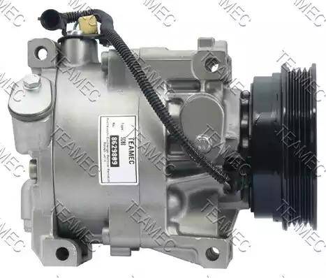 Teamec 8629809 - Компрессор кондиционера autospares.lv