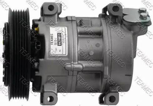 Teamec 8629817 - Компрессор кондиционера autospares.lv