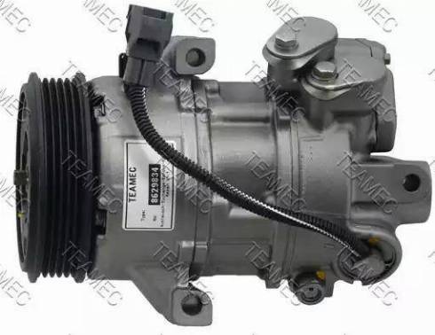 Teamec 8629834 - Компрессор кондиционера autospares.lv