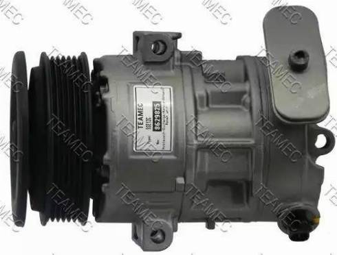 Teamec 8629825 - Компрессор кондиционера autospares.lv