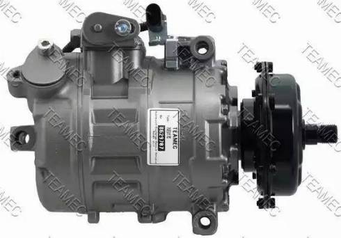 Teamec 8629707 - Компрессор кондиционера autospares.lv