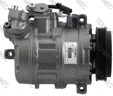 Teamec 8629713 - Компрессор кондиционера autospares.lv