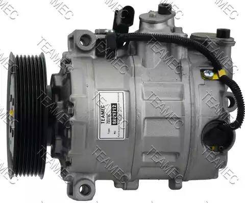 Teamec 8629712 - Компрессор кондиционера autospares.lv