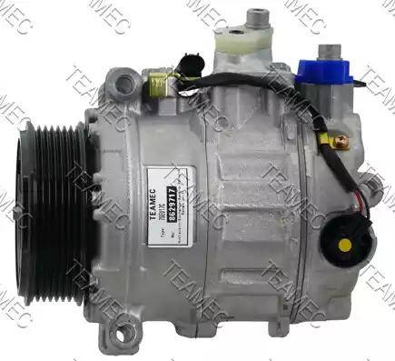 Teamec 8629717 - Компрессор кондиционера autospares.lv