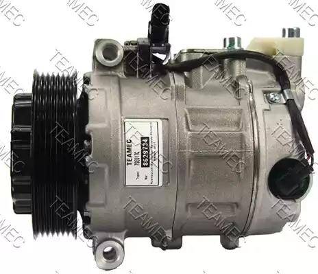 Teamec 8629734 - Компрессор кондиционера autospares.lv