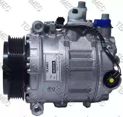 Teamec 8629736 - Компрессор кондиционера autospares.lv