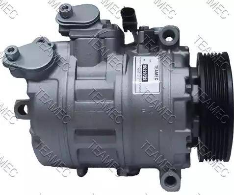 Teamec 8629738 - Компрессор кондиционера autospares.lv