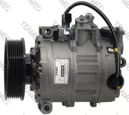 Teamec 8629720 - Компрессор кондиционера autospares.lv