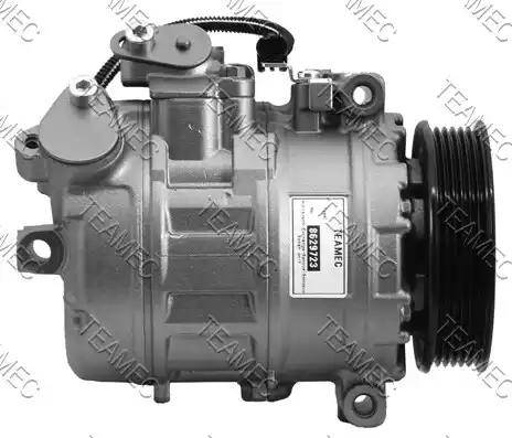 Teamec 8629723 - Компрессор кондиционера autospares.lv